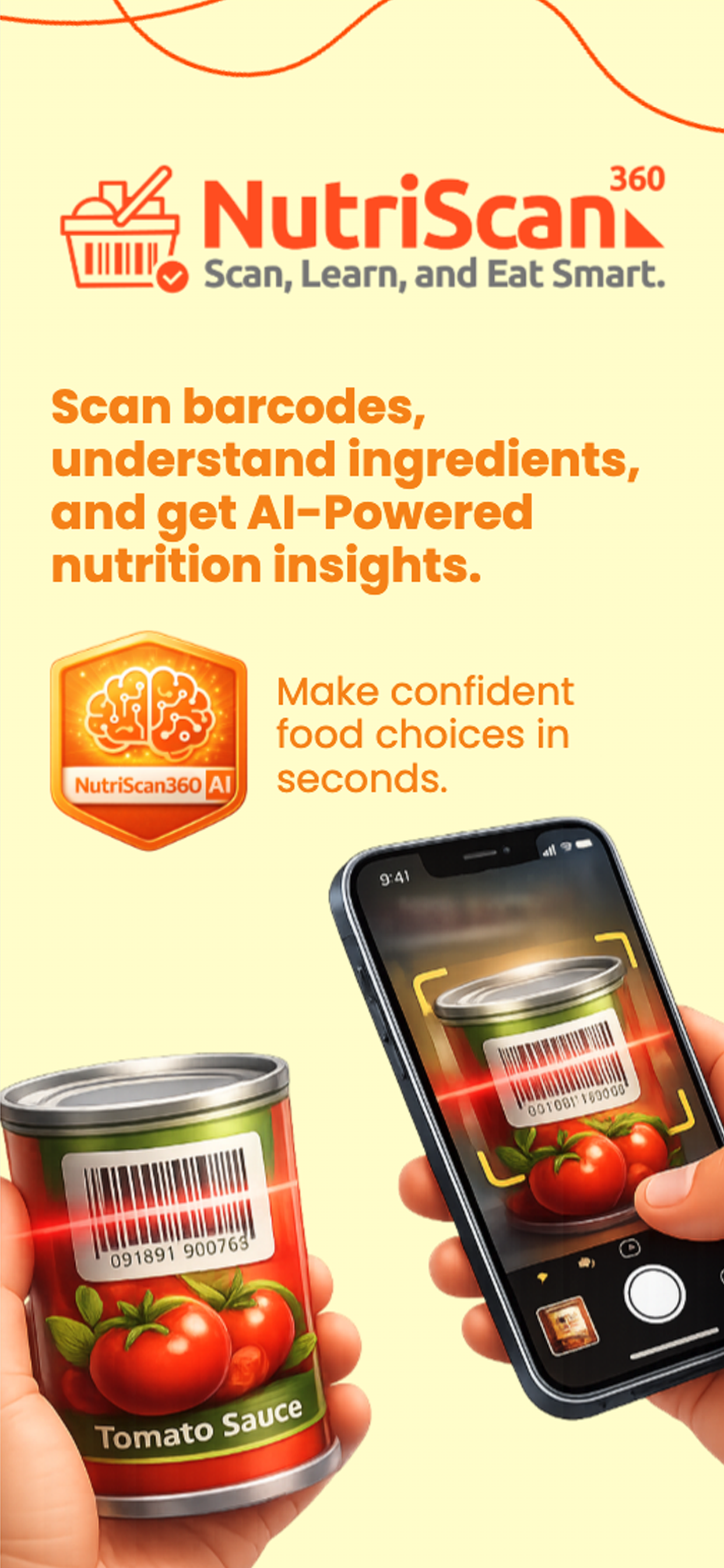 NutriScan360 - Scan barcodes
