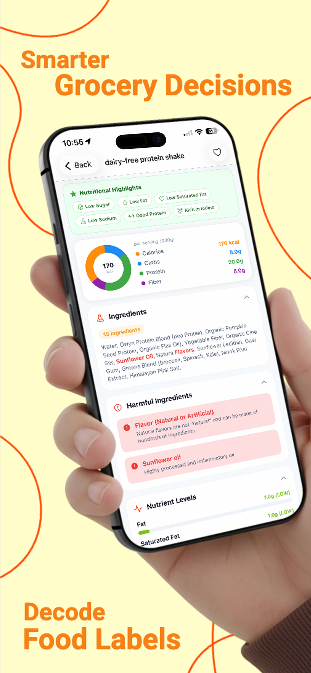 NutriScan360 - Ingredients